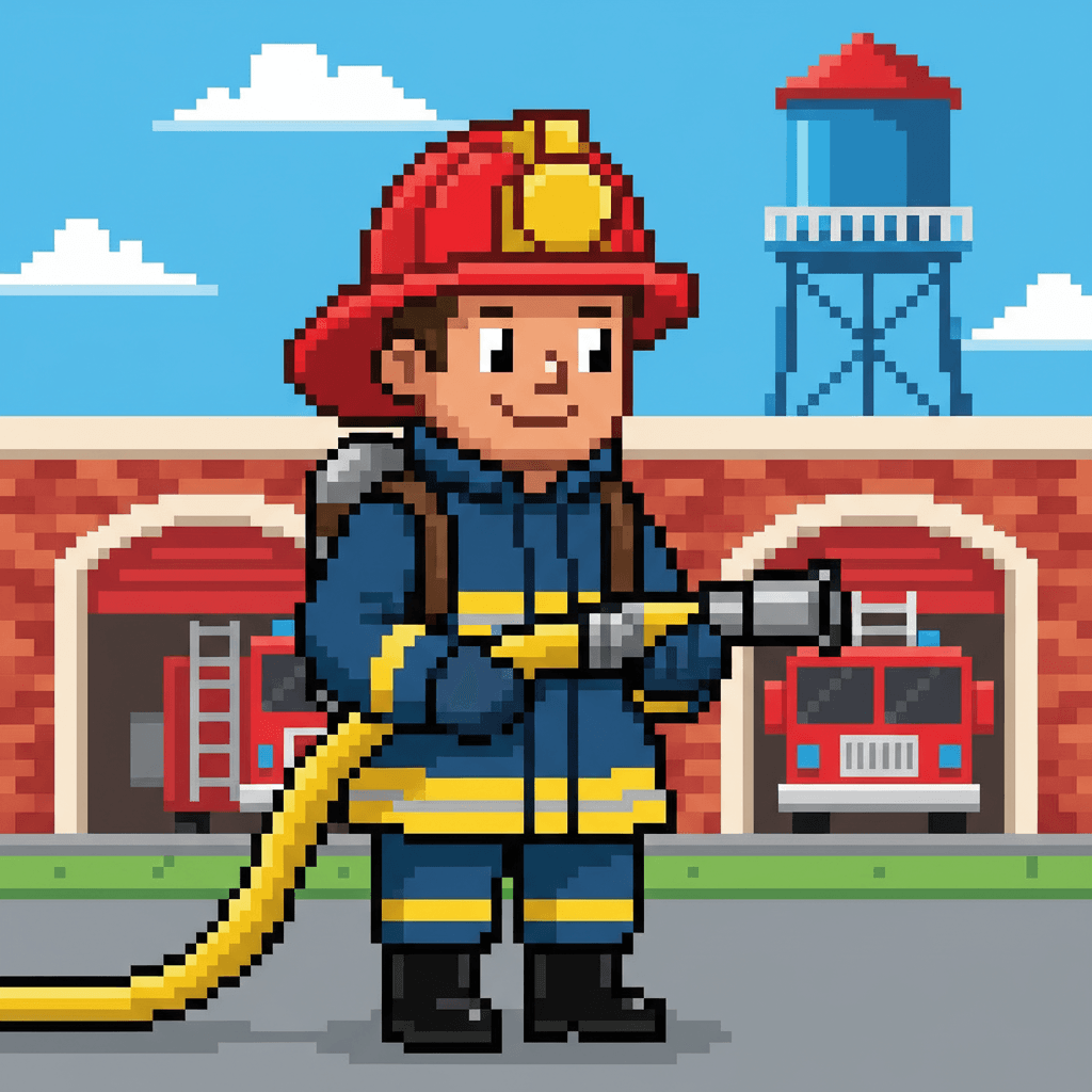 fire fighter — Picture