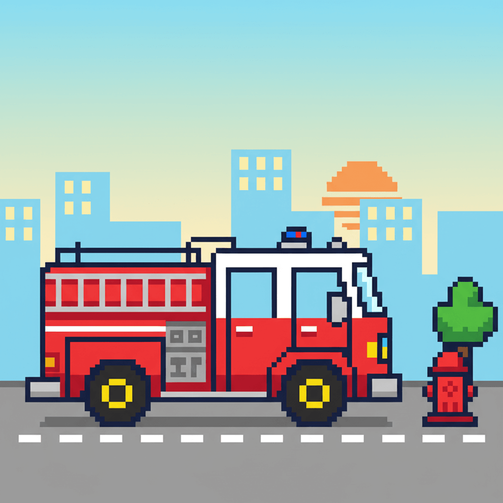 fire truck — Picture