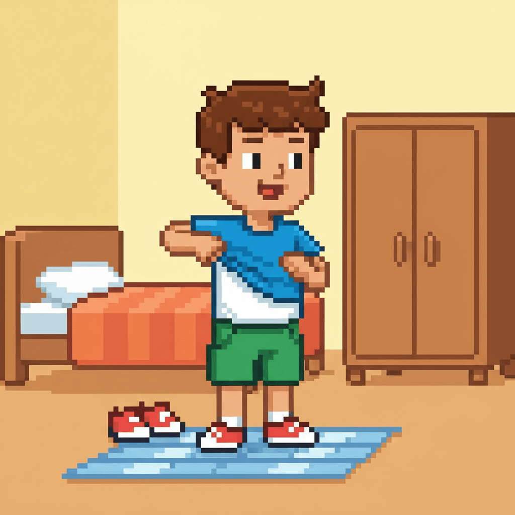 get dressed — Picture