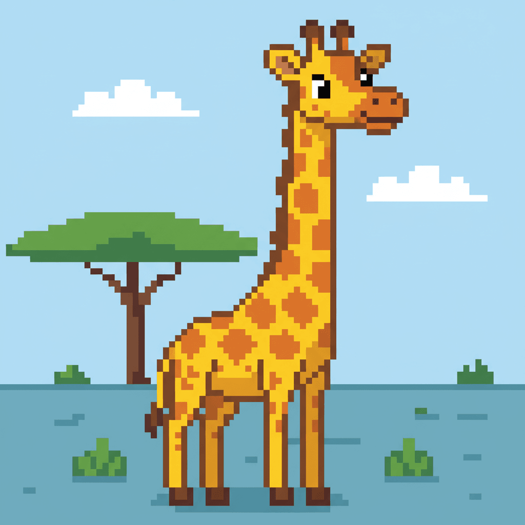 giraffe — Picture