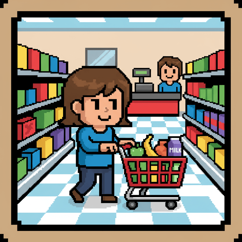 go shopping — Picture