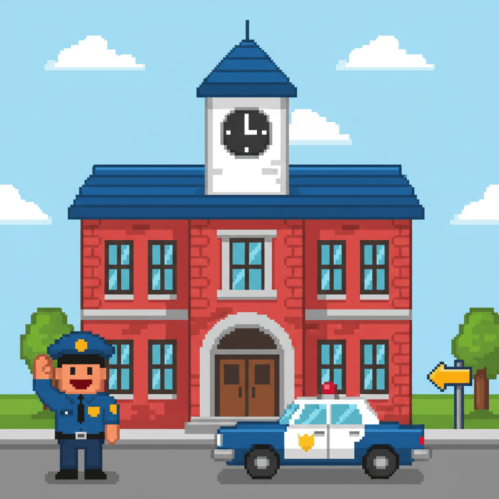 police station — Picture