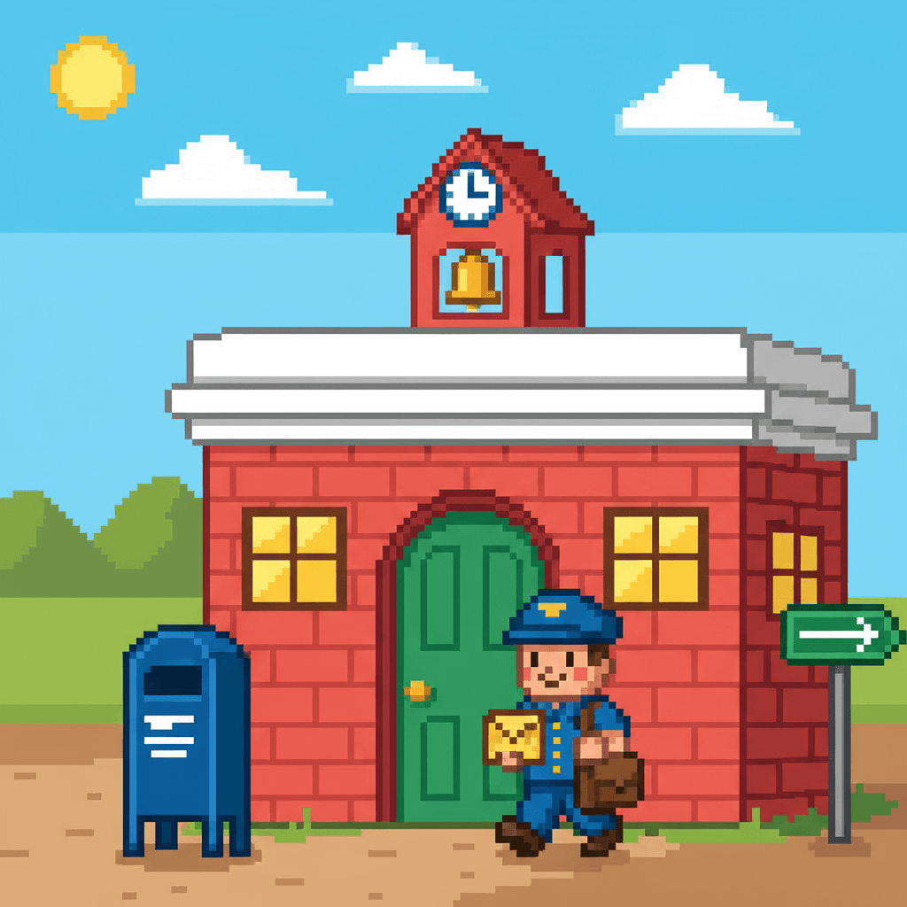 post office — Picture