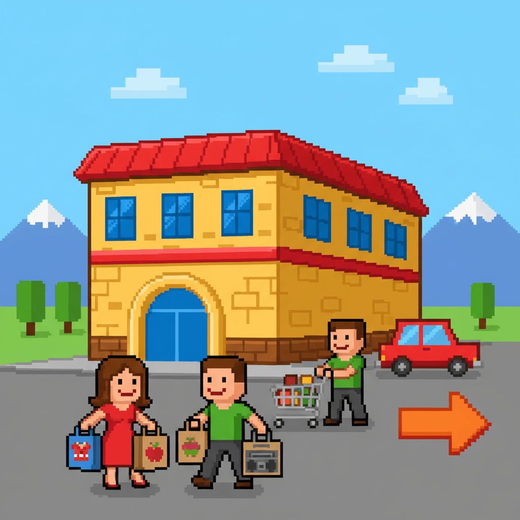 shopping center — Picture