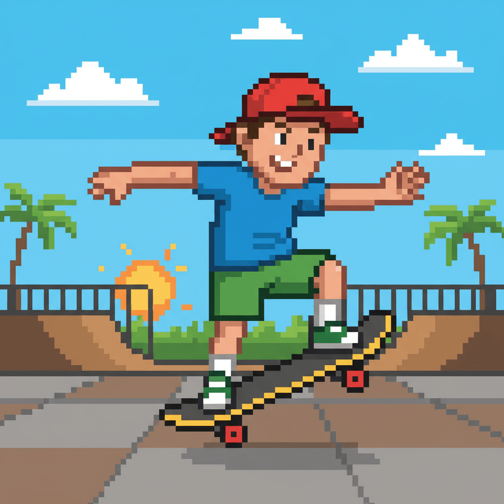 skateboarding — Picture