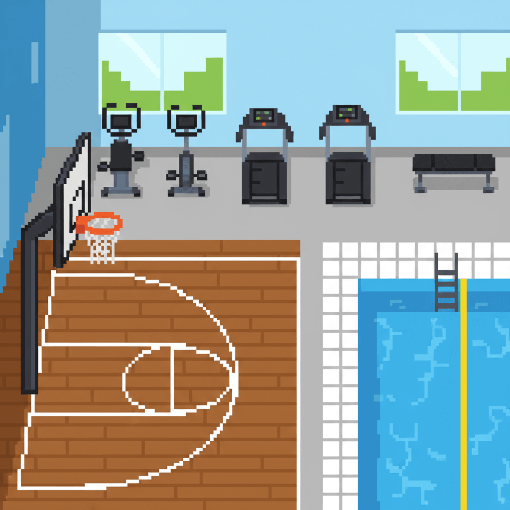 sports center — Picture