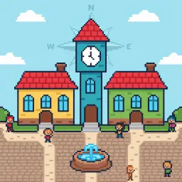 city/town center