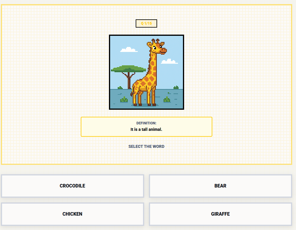Vocabulary Tower: Complete Visual Library screenshot 1